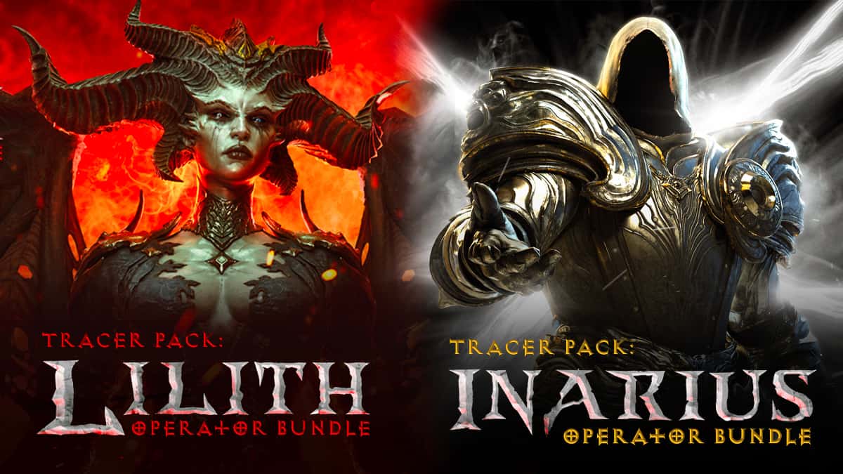 Inarius and Lilith MW2 and Warzone 2 Operator bundles