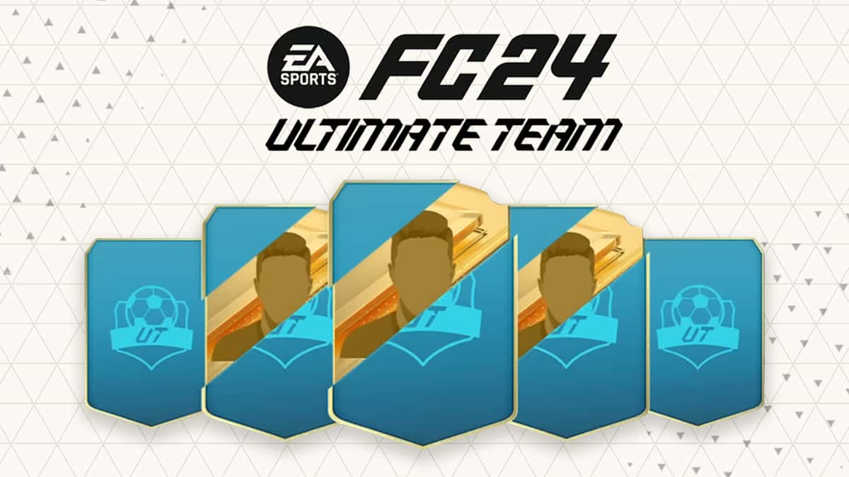 EA FC 24 Ultimate Team logo and UT Draft cards