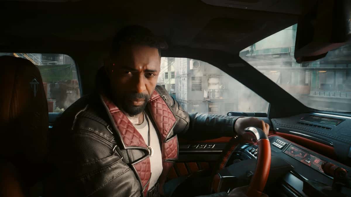 Idris Elba' Solomon Reed in Cyberpunk 2077 Phantom Liberty