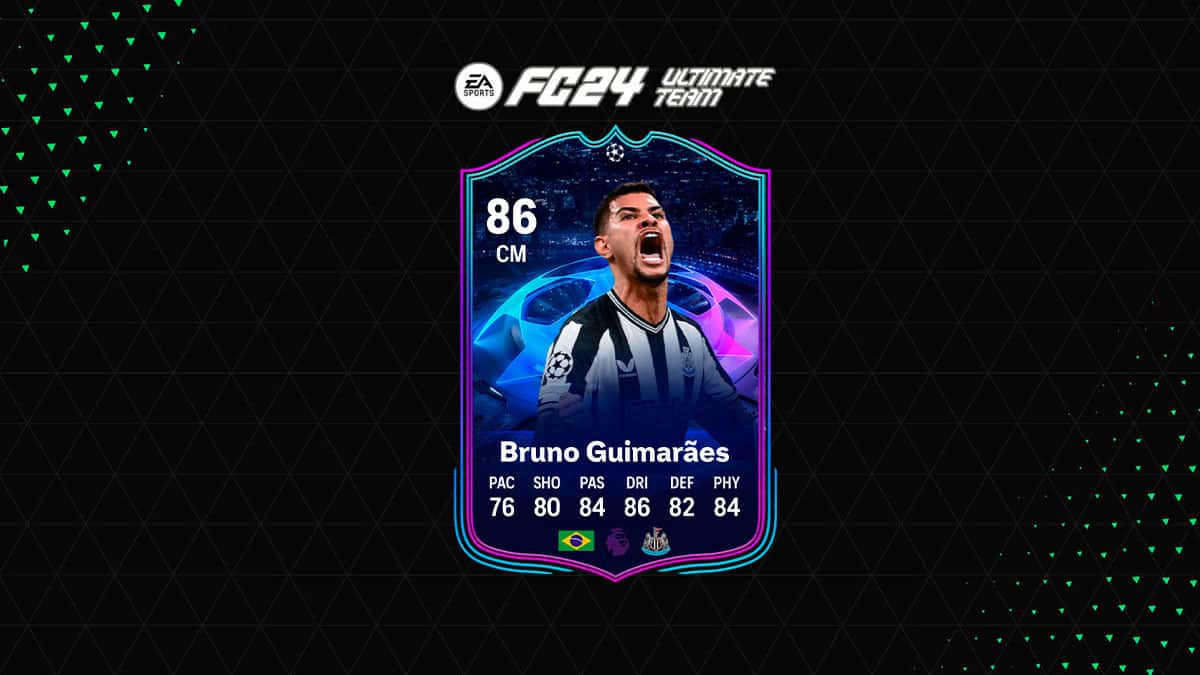 EA FC 24 Bruno Guimaraes SBC