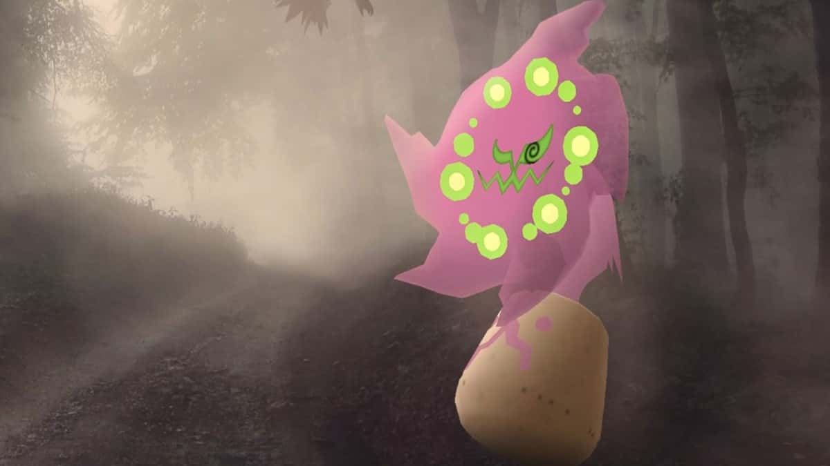 pokemon go halloween 2023 spiritomb limited research promo image