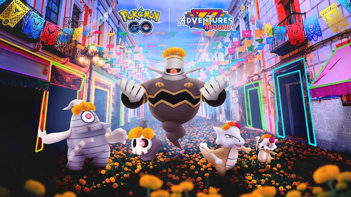 Pokemon go Dia de Muertos 2023 event banner