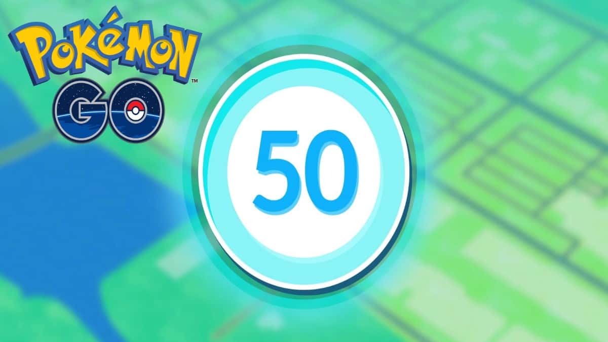pokemon go level 50 game screen