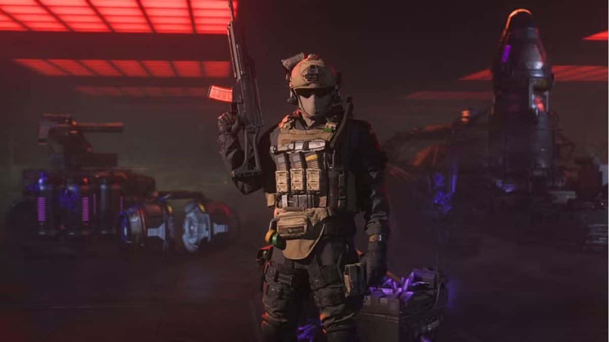 mw3 operator in the zombies lobby screen