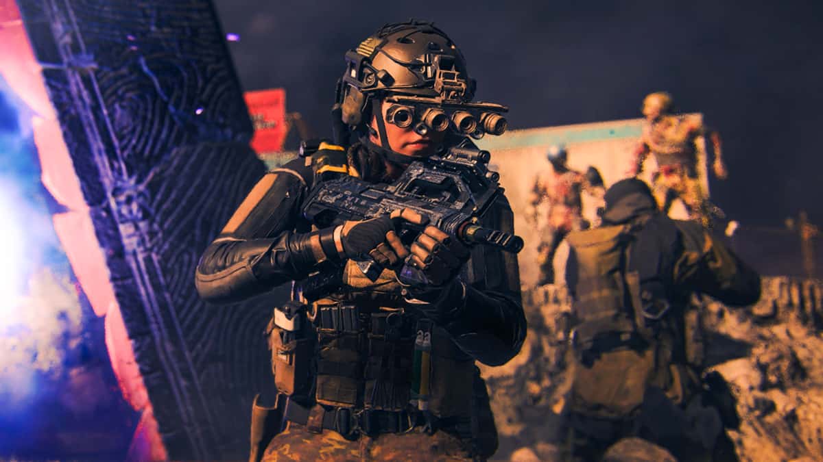 MW3 Operator in Zombies mode