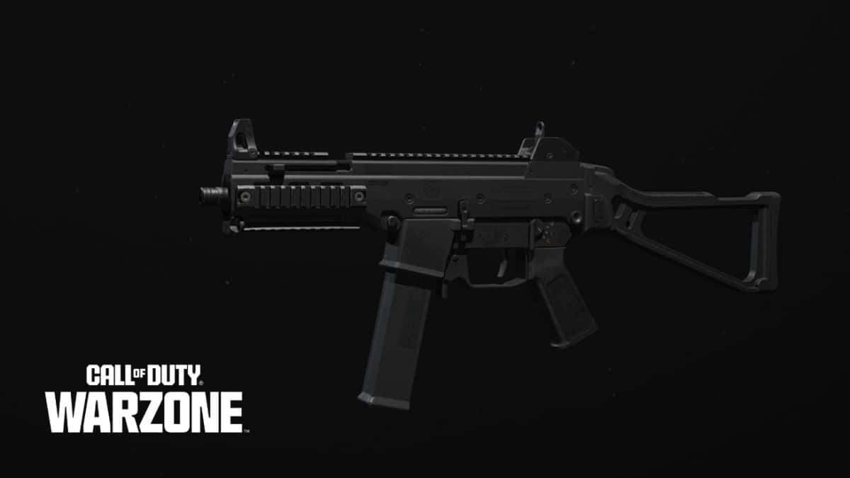 Striker SMG preview with Warzone logo