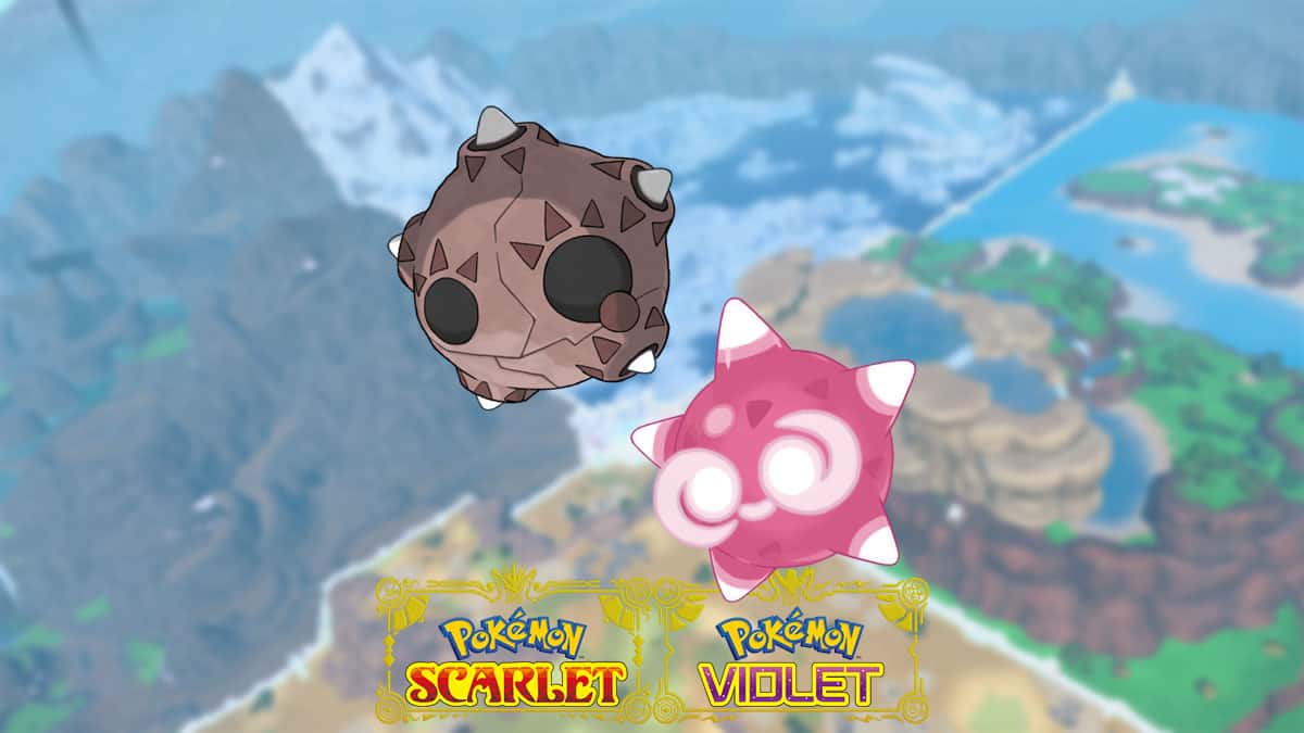 Minior in Pokemon Scarlet and Violet DLC