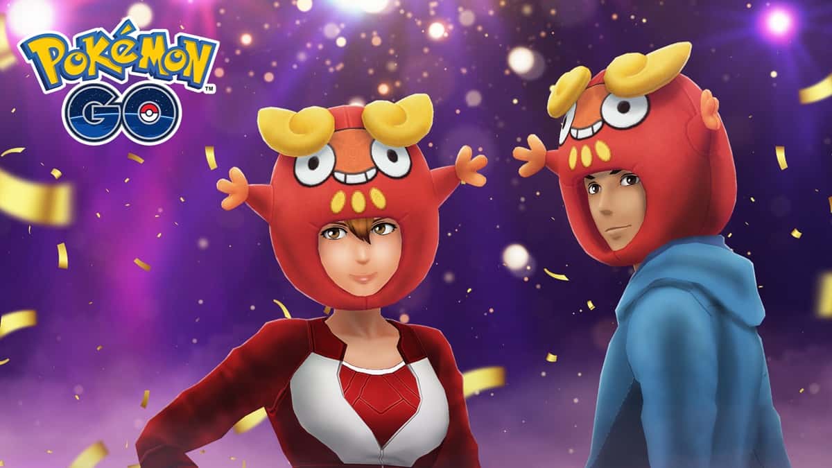 Pokemon Go New Year's 2024 avatar items
