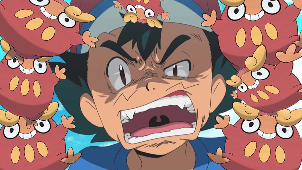 Angry Ash with Darumaka