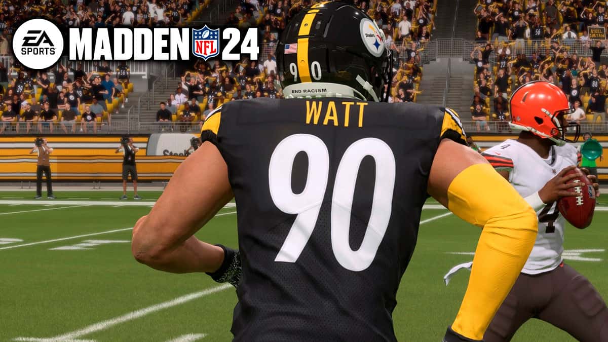 Steelers' T.J. Watt in Madden 24