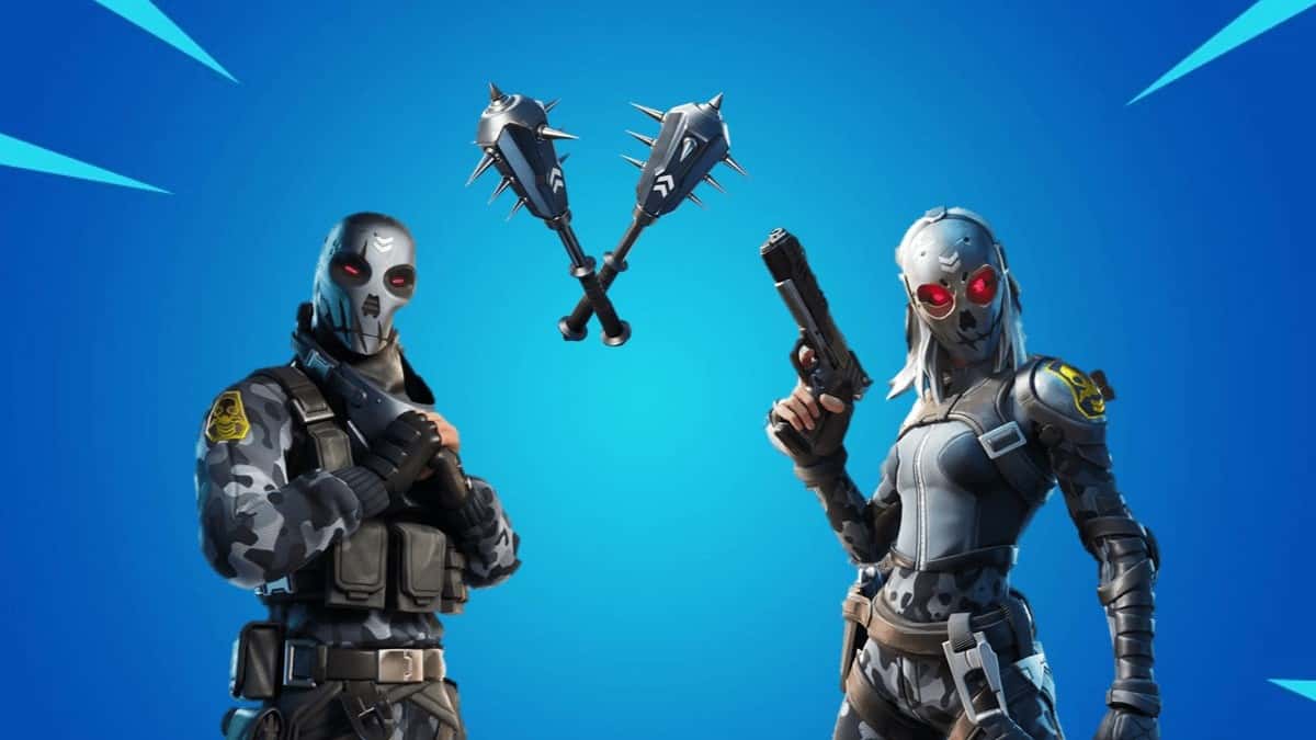 Metal Mouth and Zadie in Fortnite