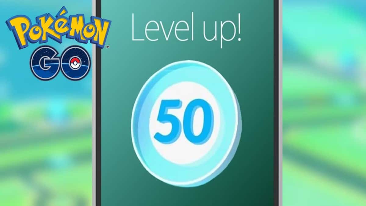 pokemon go level 50 screen