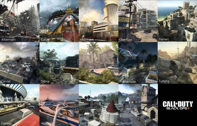 Call of Duty Black Ops II new multiplayer maps available now
