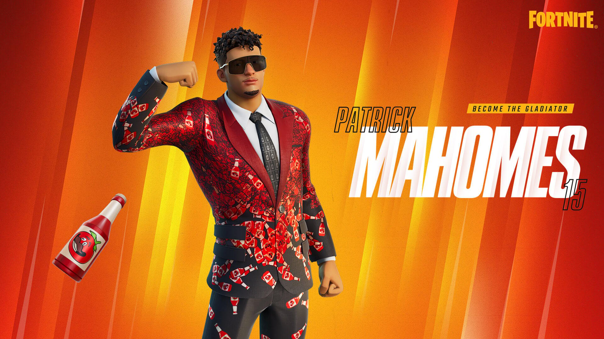 Fortnite Patrick Mahomes Saucy Style Outfit
