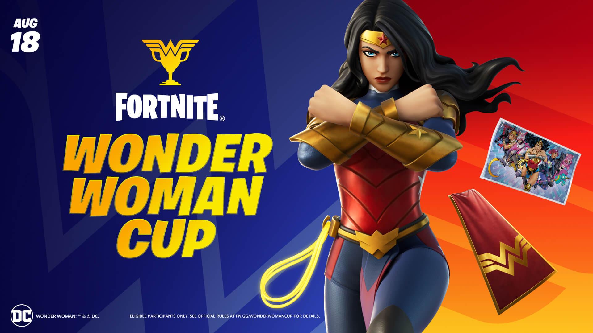 Fortnite Wonder Woman Cup