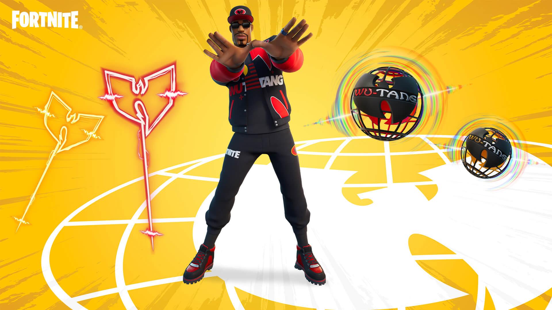 Fortnite Wu-Tang Clan Throwback BG Outfit and Items