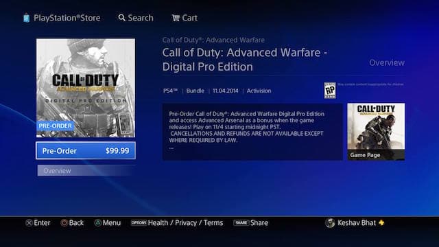 Call of Duty®: Advanced Warfare - Digital Pro Edition