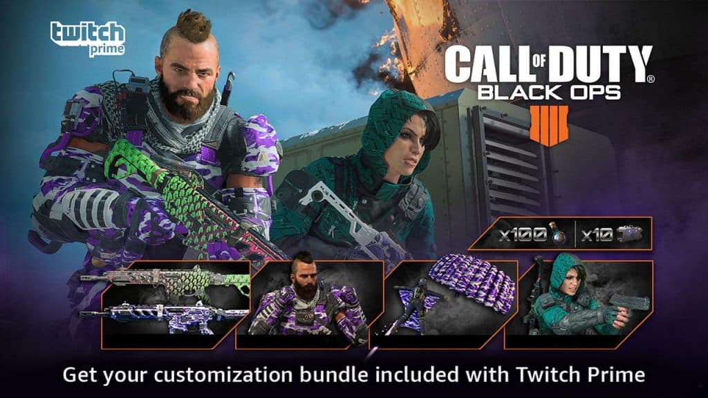How to get the August Twitch Prime Loot Bundle for Call of Duty