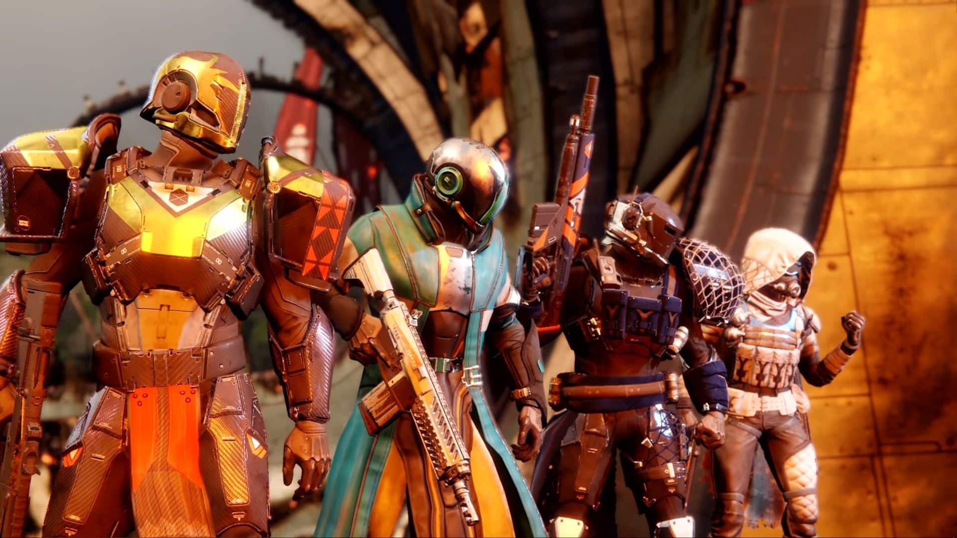 a team of guardians in destiny 2