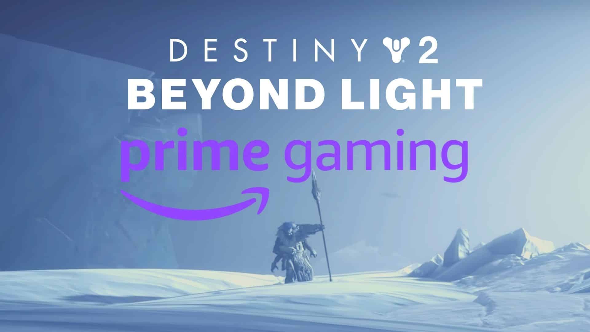 Destiny 2 Prime Gaming Rewards