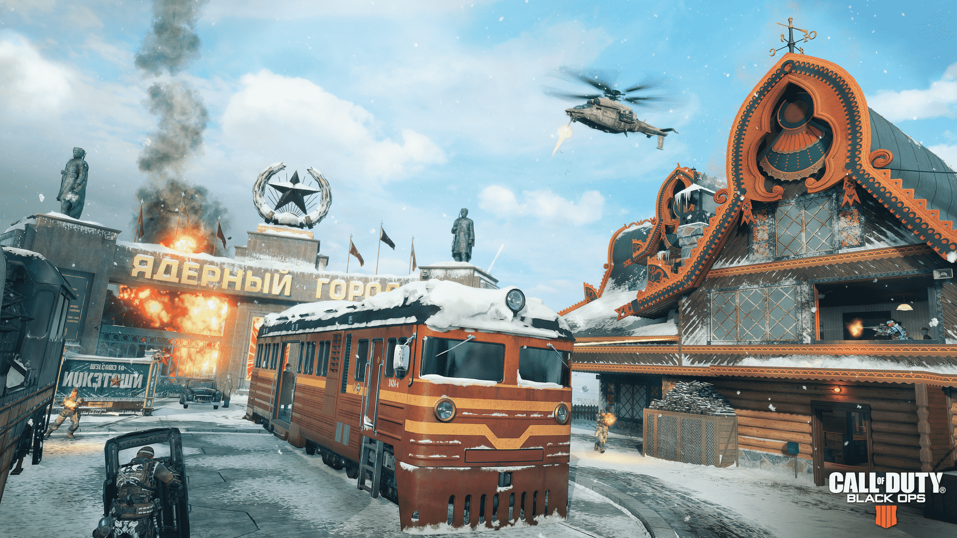 Russian version of Nuketown featured in Black Ops 4.
