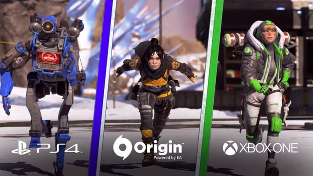  Apex Legends on PS4, Origin and Xbox one