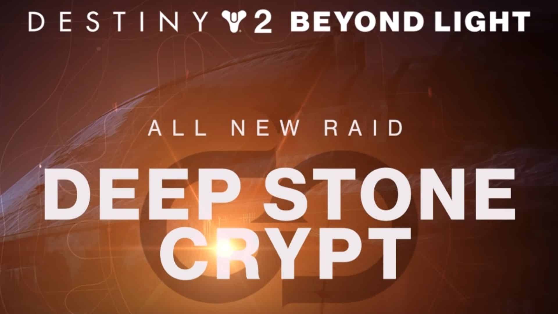 deep stone crypt raid in destiny 2 beyond light