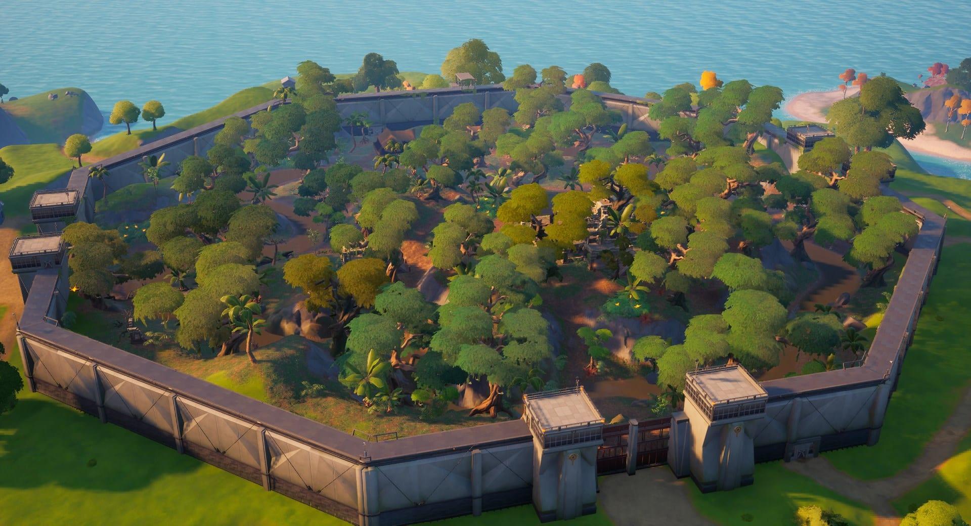 Stealthy Stronghold in Fortnite Season 5.