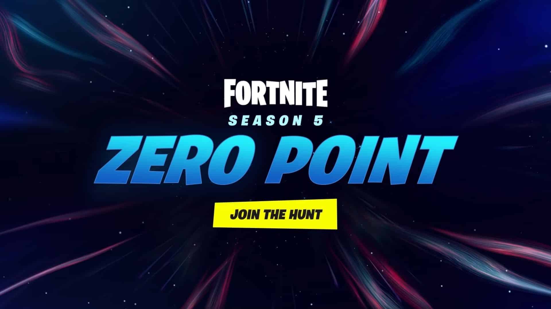 Fortnite season 5 zero point