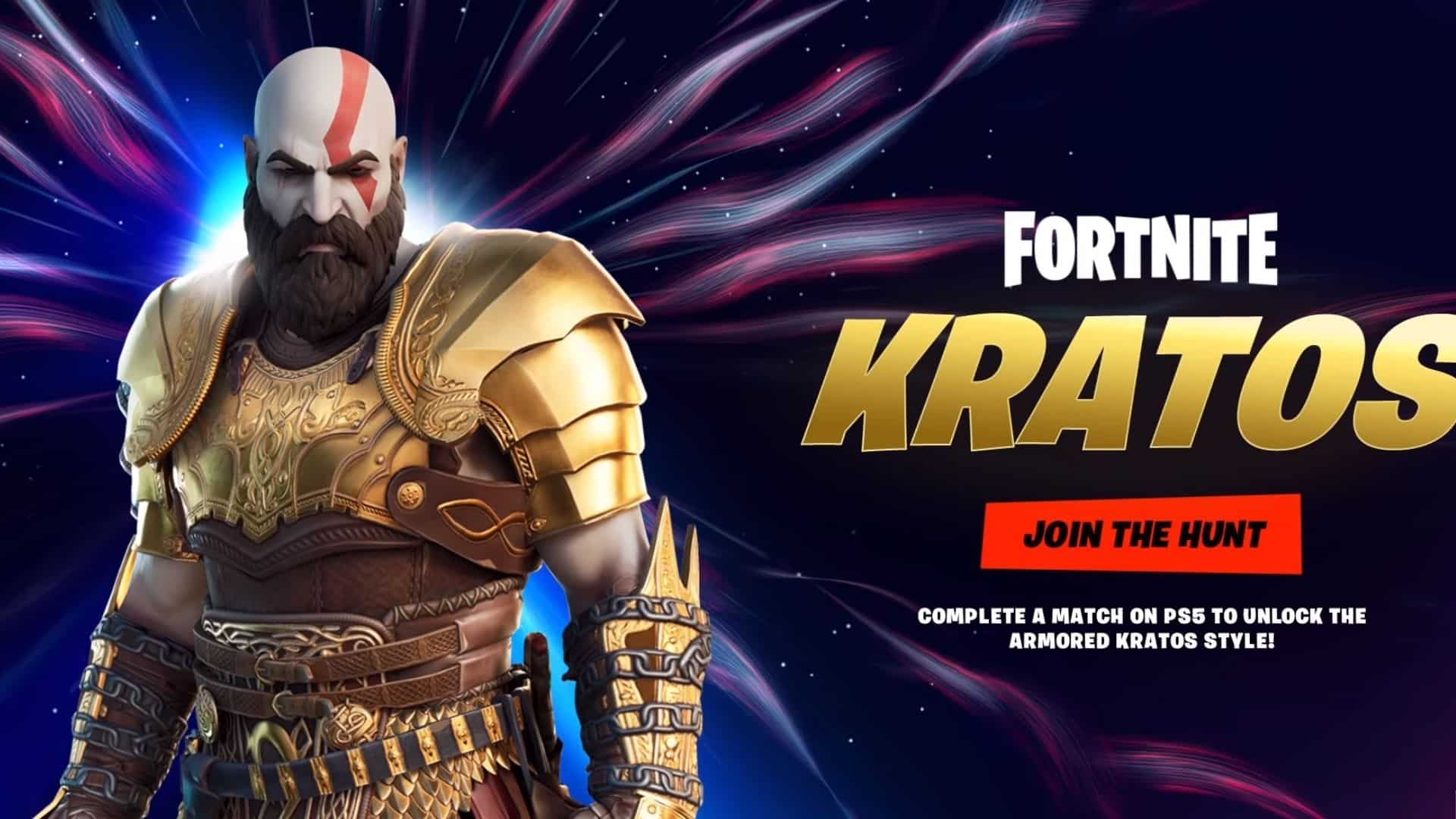 kratos ps5 skin in fortnite