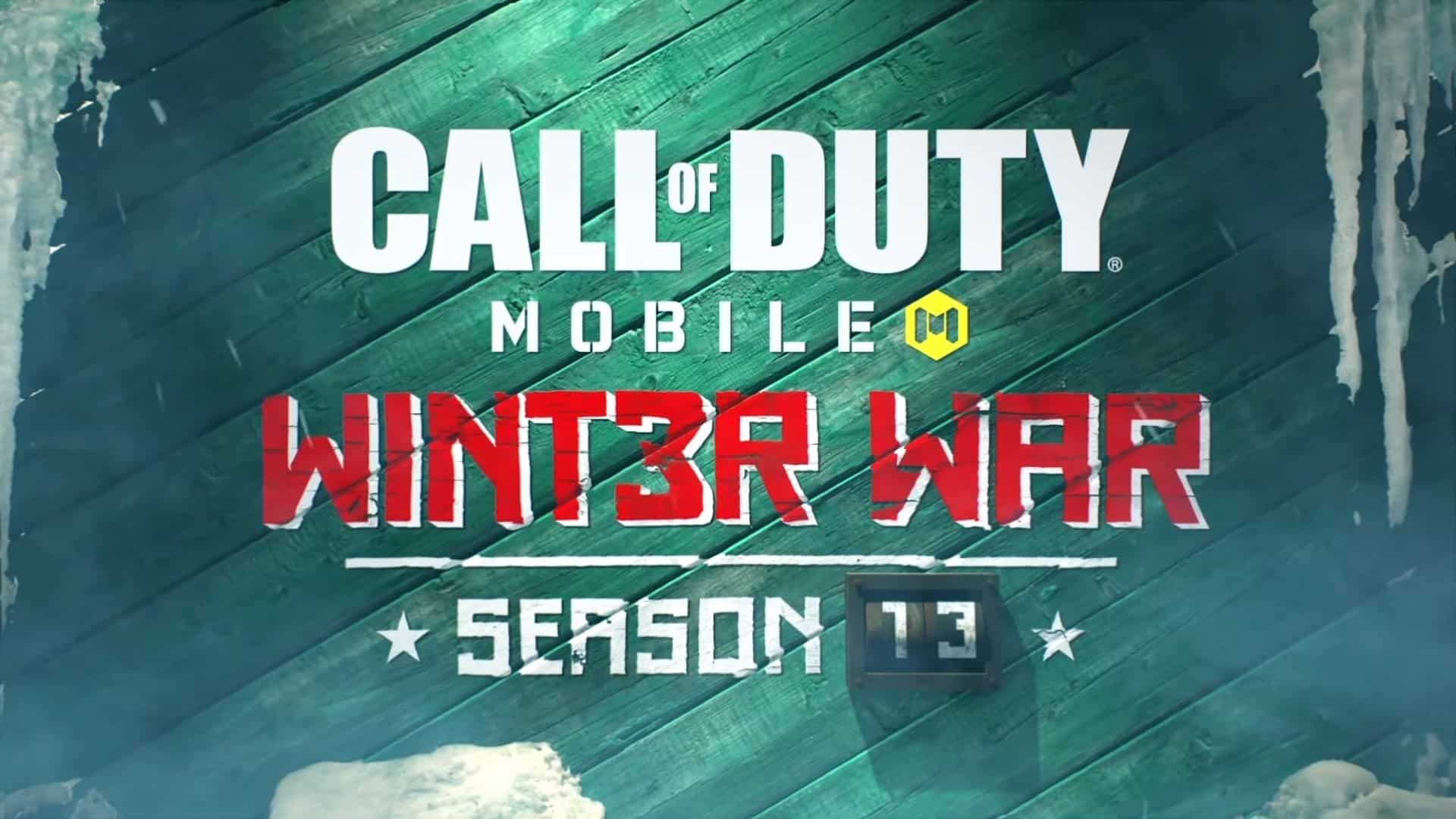 call of duty mobile winter war logo