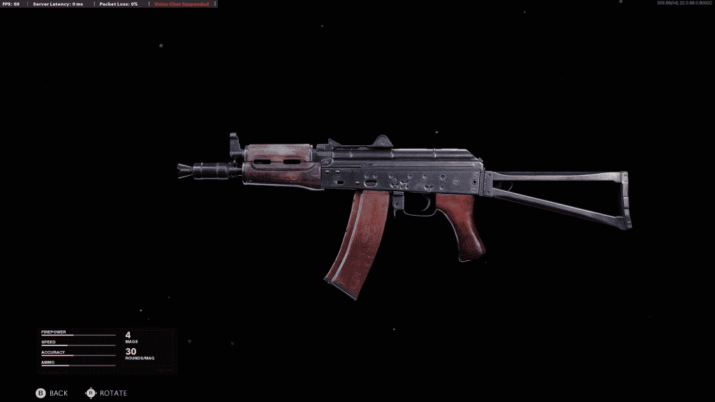 Black Ops Cold War Ak-74u