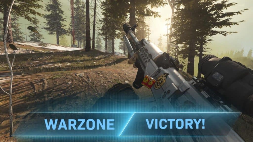 warzone victory in cod warzone
