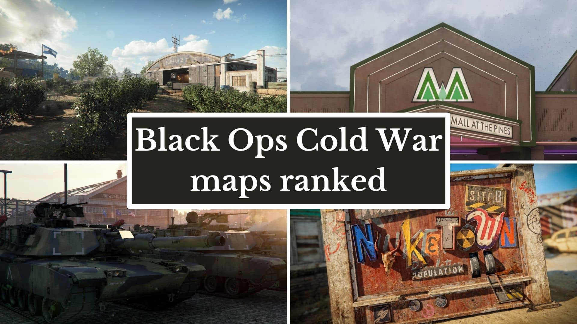 cod black ops cold war maps ranked & tier