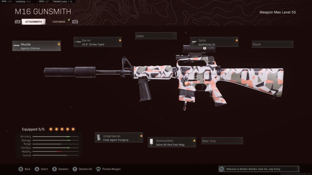 M16 - Black Ops Cold War Warzone