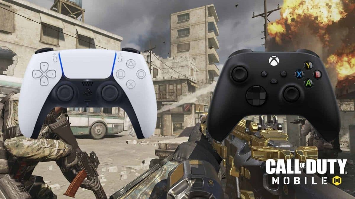 cod mobile ps5 xbox series s controllers