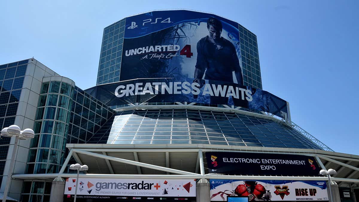 Front of the E3 Expo