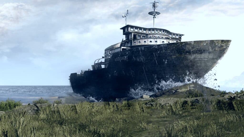 The new Shipwreck POI in Warzone Season 2