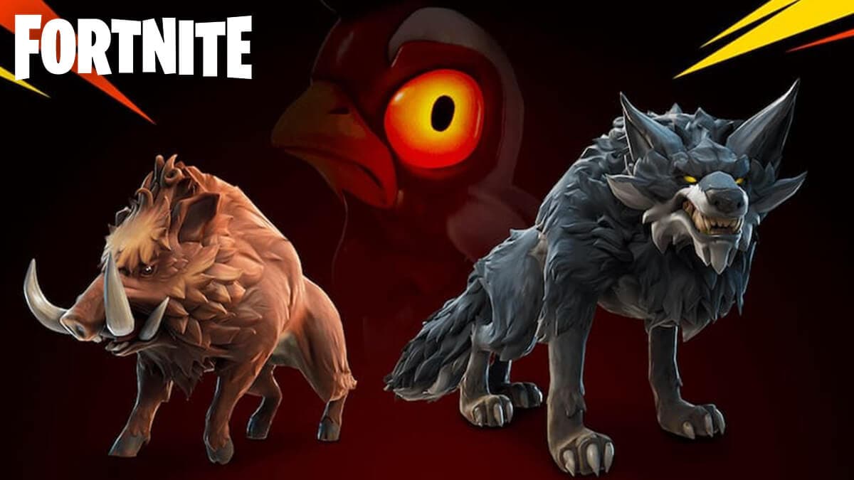Fortnite Wolves and Boars