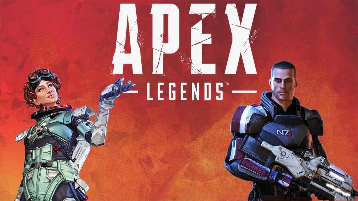 Mass Effect weapon charm in Apex Legends