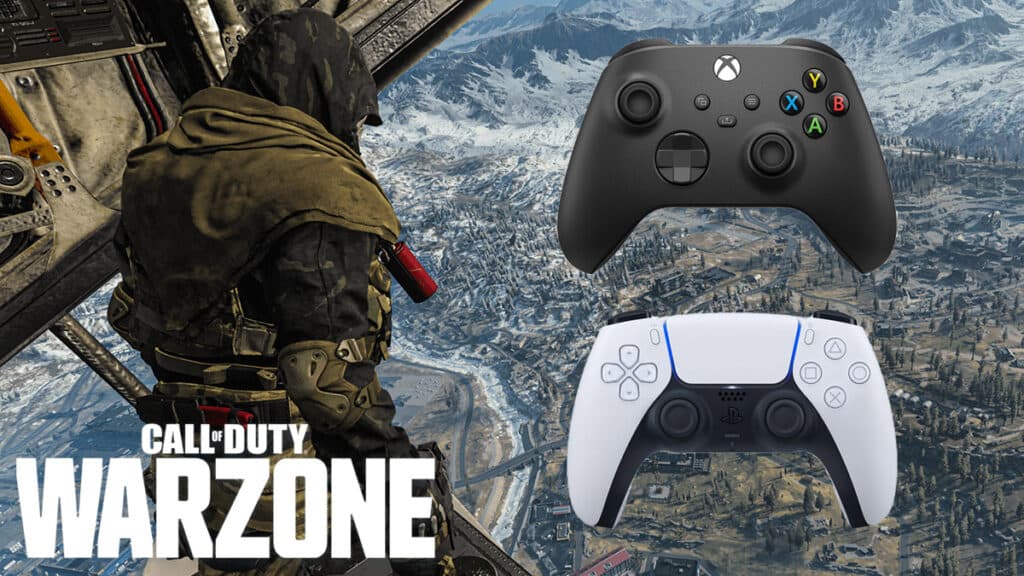 Warzone xbox and ps5 controller