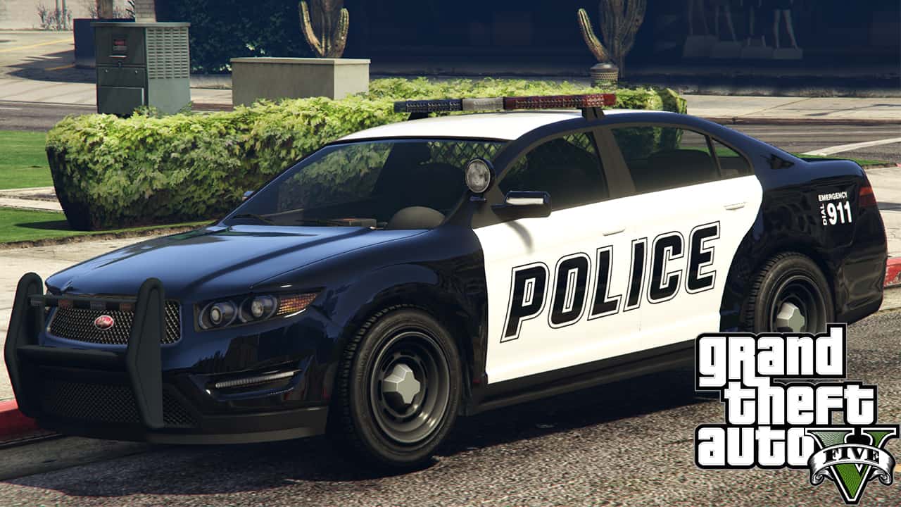 Police Car Glitch - GTA Online