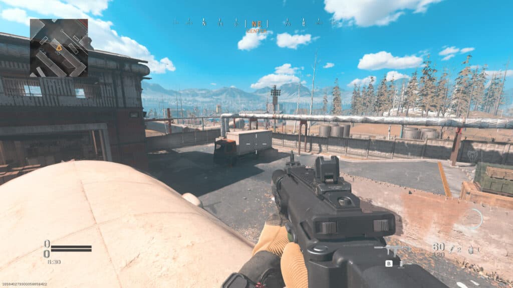 Example of Warzone with 110 FOV