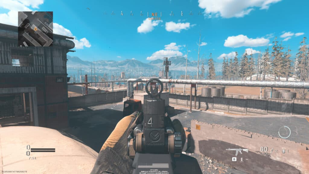 Example of Warzone affected FOV