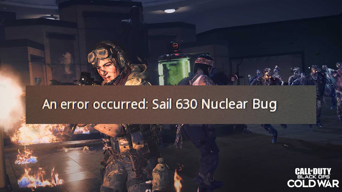 Cold War Zombies Sail 630 Nuclear Bug