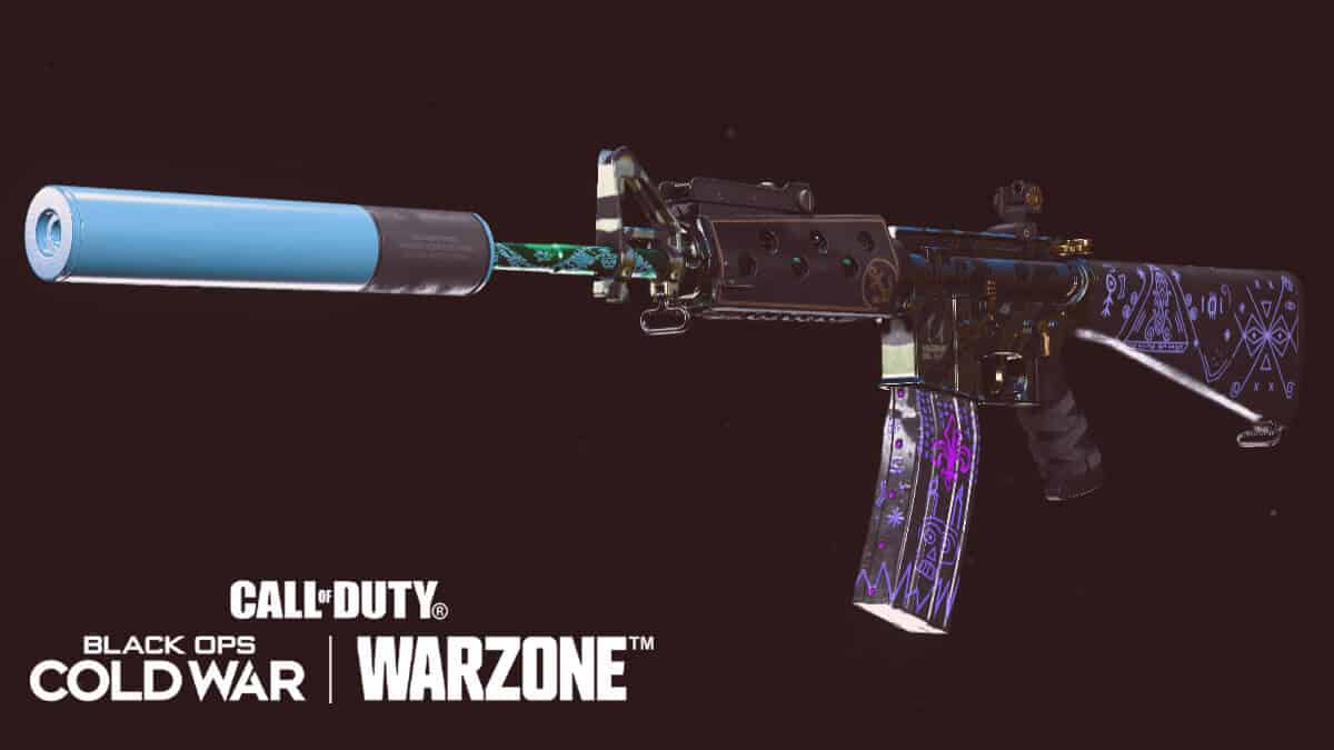 Black Ops Cold War and Warzone Custom weapon blueprint