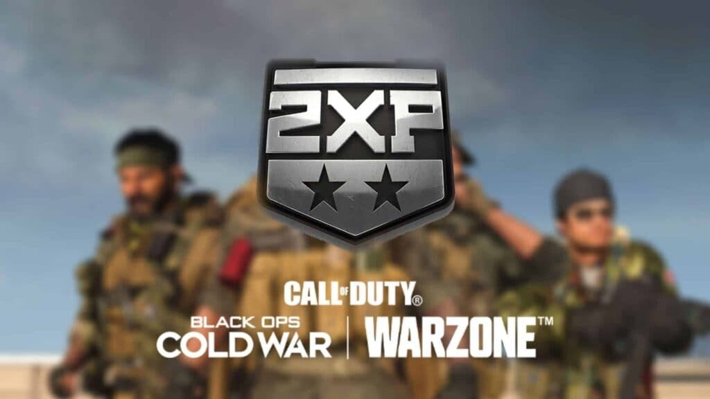 cod double xp weekend cold war warzone