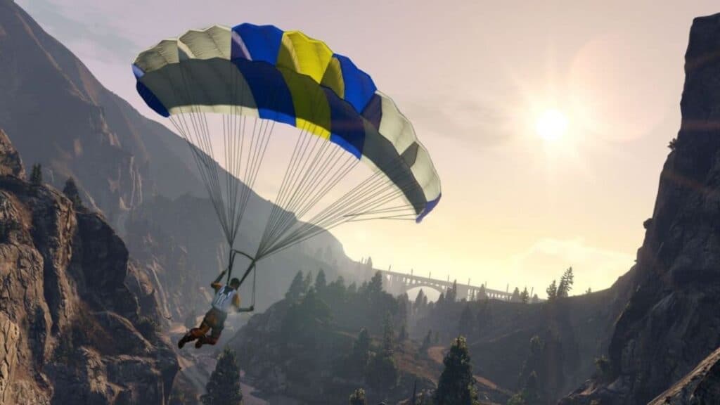 gta online parachute jump