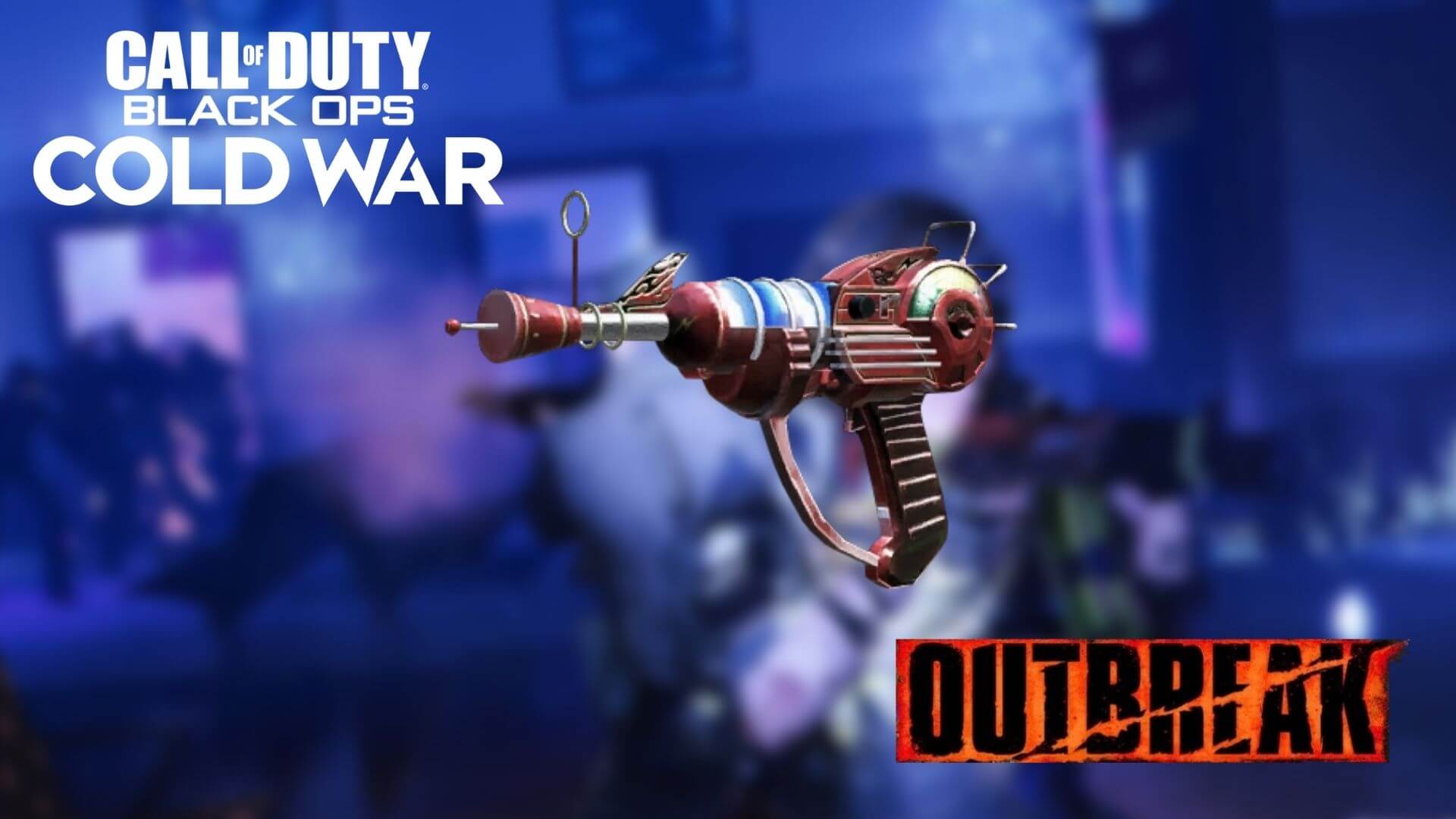 cod cold war outbreak zombies ray gun