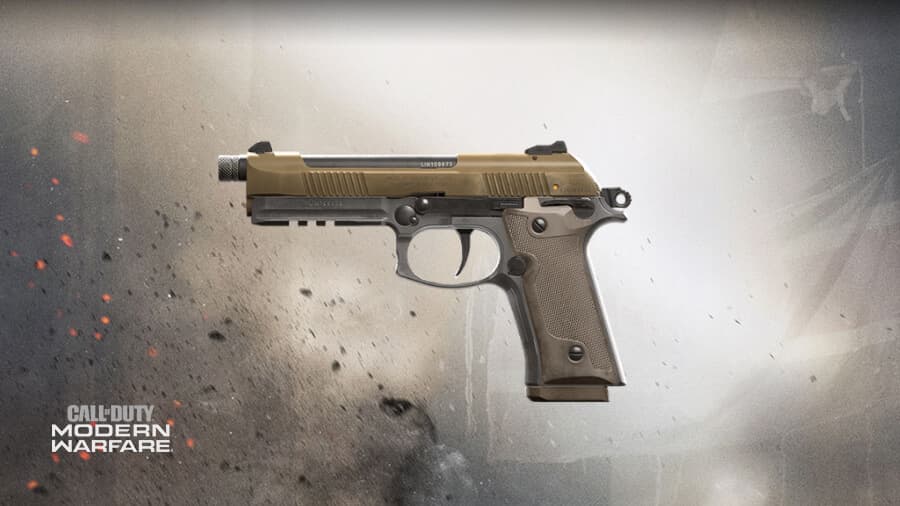 Modern Warfare's Renetti pistol. 